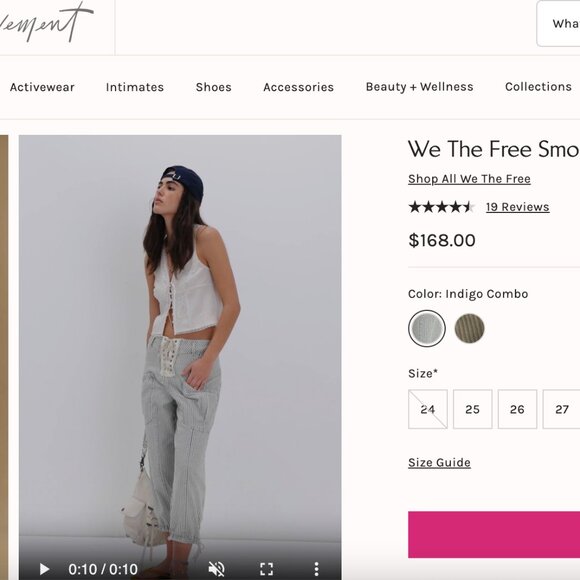 Brand New! Adorable Free People (We the Free) Smooth Sailing Crop with Lace - Picture 2 of 6